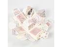 Creativ Company Geschenkschachtel Explosion Box Weiss