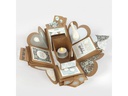 Creativ Company Geschenkschachtel Explosion Box Weiss