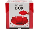 Creativ Company Geschenkschachtel Explosionsbox Rot