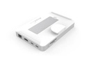 LMP Dockingstation USB-C DuoDock Silber