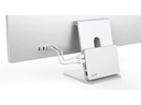 LMP Dockingstation USB-C DuoDock Silber