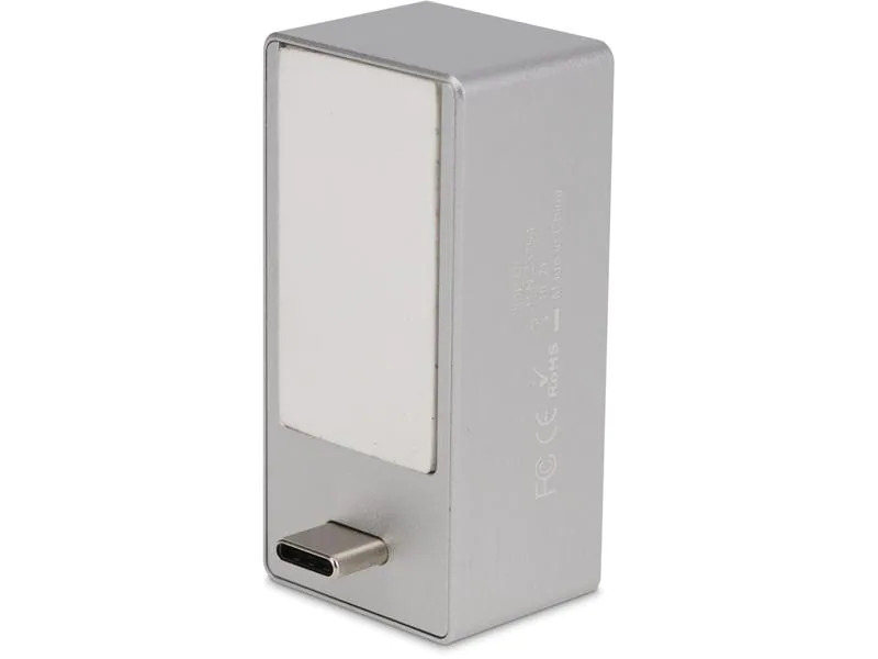 LMP USB-Hub USB-C Tiny Hub Silber