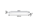 Paulmann LED Panelleuchte URail Loop, 7 W, 2700 K, Chrom