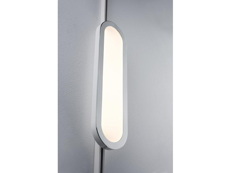Paulmann LED Panelleuchte URail Loop, 7 W, 2700 K, Chrom