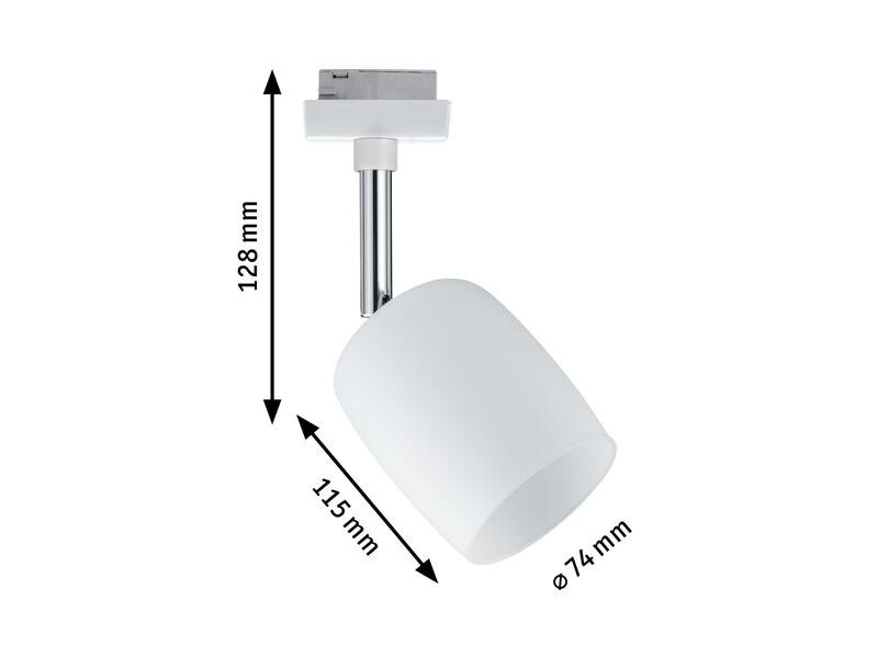 Paulmann Schienenspot URail Spot Blossom, 1 x G9, 10 W, Weiss