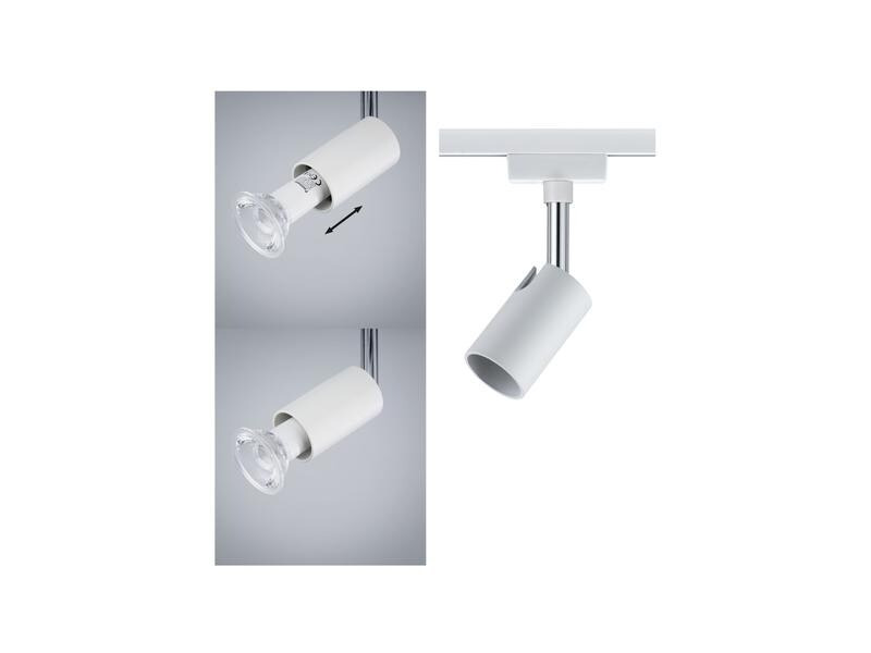 Paulmann Schienenspot URail Spot Pure I, 1 x GU10, 10 W, Chrom