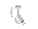 Paulmann Schienenspot URail Spot Pure I, 1 x GU10, 10 W, Chrom