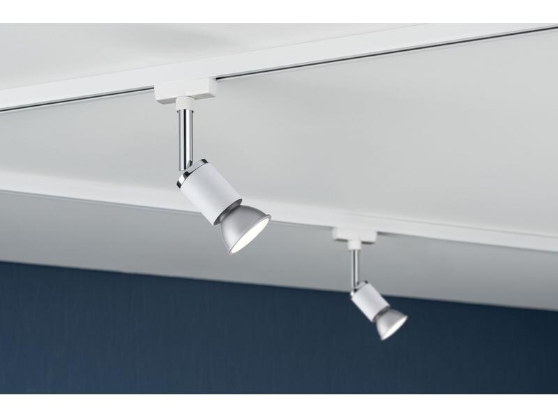 Paulmann Schienenspot URail Spot Pure II, 1 x GU10, 10 W, Weiss