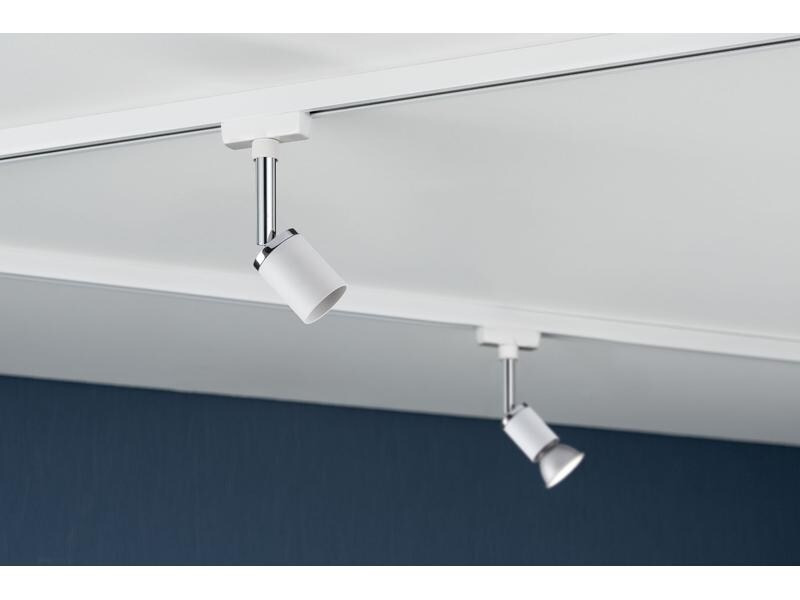 Paulmann Schienenspot URail Spot Pure II, 1 x GU10, 10 W, Weiss