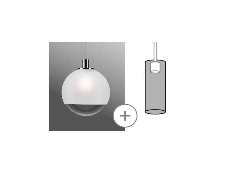 Paulmann URail 2Easy Schirm Alari, Transparent