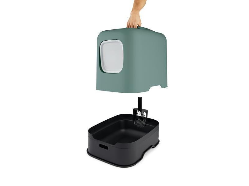 Rotho Katzentoilette Biala, Mistletoe grün