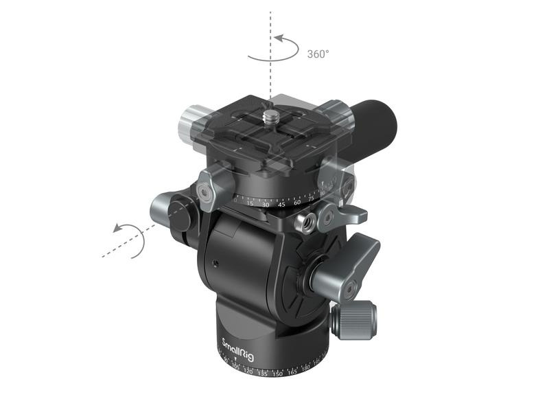 Smallrig Videokopf Lightweight Fluid
