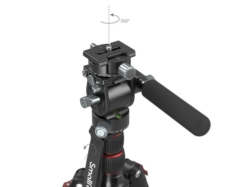 Smallrig Videokopf Lightweight Fluid