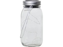 Star Trading Laterne Solar Jamjar Transparent