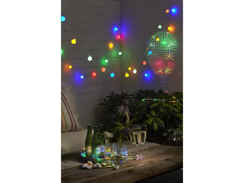 Star Trading Lichterkette BERRY Mehrfarbig