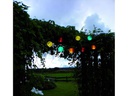 Star Trading Lichterkette SOLAR FESTIVAL Orange/Rot/Gelb/Blau