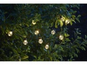 Star Trading Lichterkette SOLAR PARTAJ Schwarz/Transparent