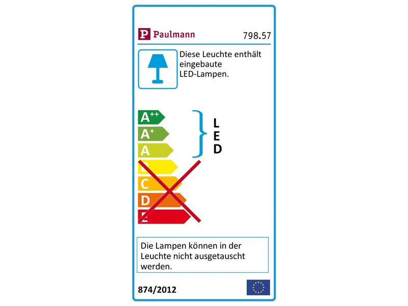 Paulmann LED-Stripe MaxLED 250 6500 K, 1 m Verlängerung