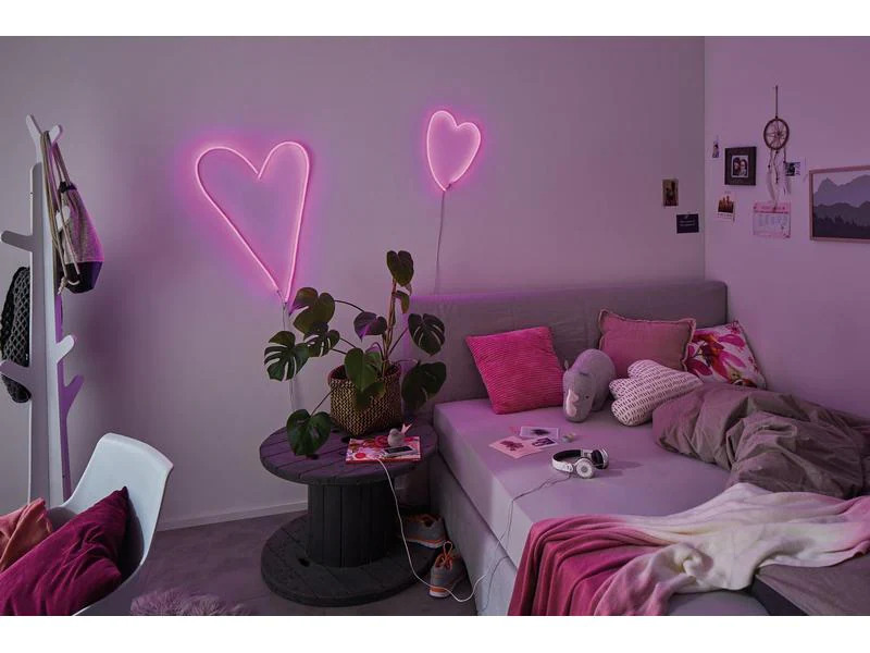 Paulmann LED-Stripe Neon Colorflex Pink, 1 m