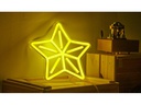 Vegas Lights LED Dekolicht Neon Sign Weihnachtsstern 23 x 22 cm