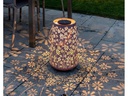 STT Laterne Solar Antic Lantern Daisy, Rosa