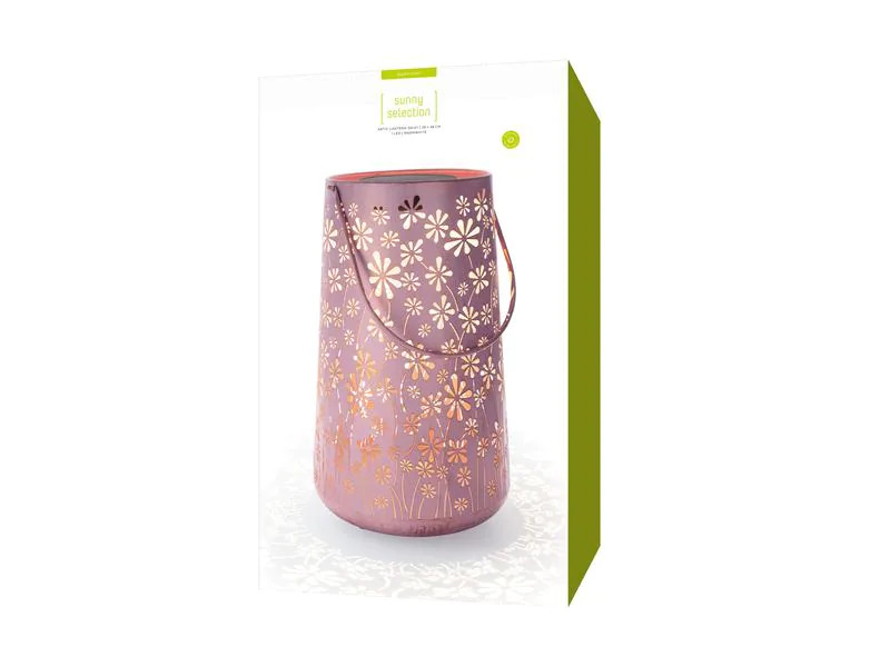 STT Laterne Solar Antic Lantern Daisy, Rosa