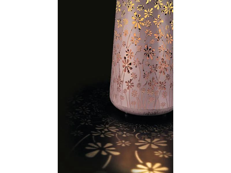 STT Laterne Solar Antic Lantern Daisy, Rosa