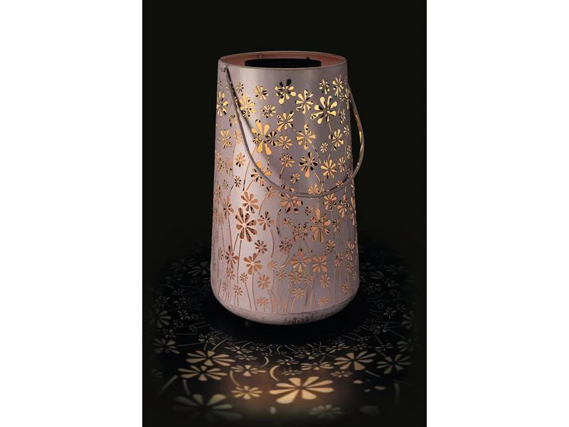 STT Laterne Solar Antic Lantern Daisy, Rosa
