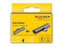 Delock Audio-Adapter USB-C-Stecker - 3.5 mm Klinke