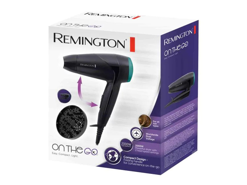 Remington Reisehaartrockner D1500 On the Go