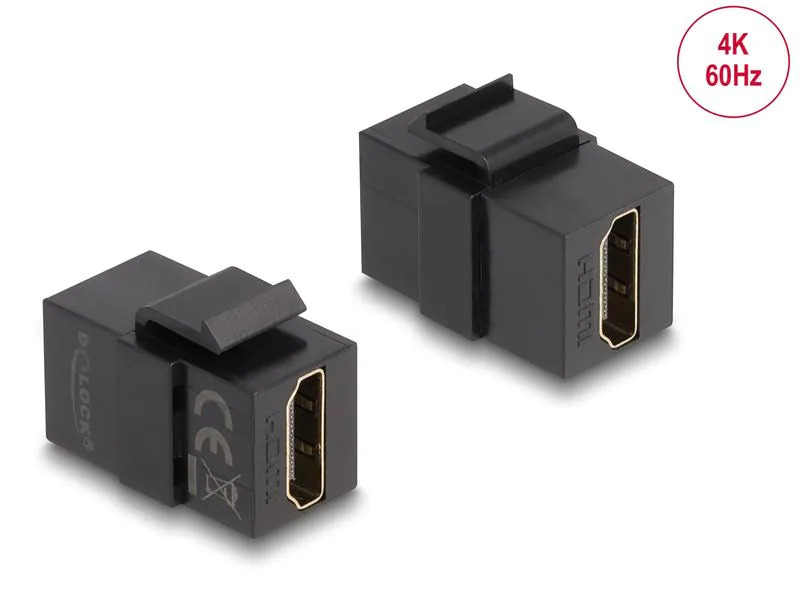 Delock Keystone-Modul HDMI Schwarz
