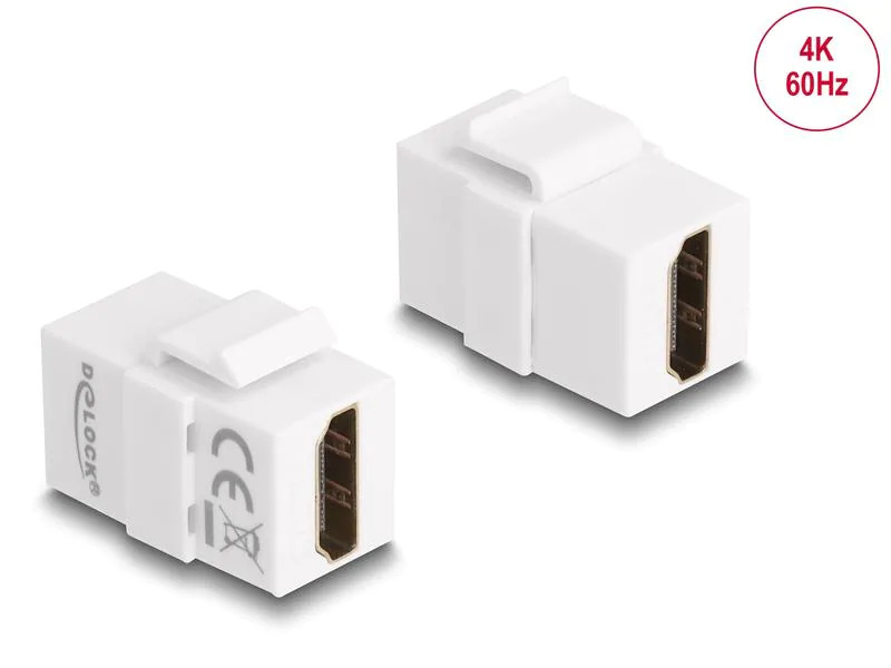 Delock Keystone-Modul HDMI Weiss