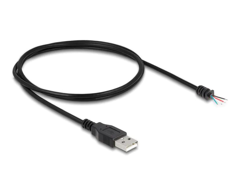 Delock USB-Kabel ohne Stecker USB A - Offen 2 m