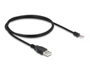 Delock USB-Kabel ohne Stecker USB A - Offen 2 m