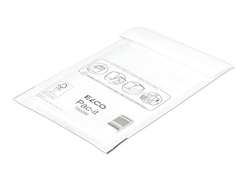 ELCO Luftpolstertasche 14.2 x 22.5 cm Weiss, Pack à 100 Stück