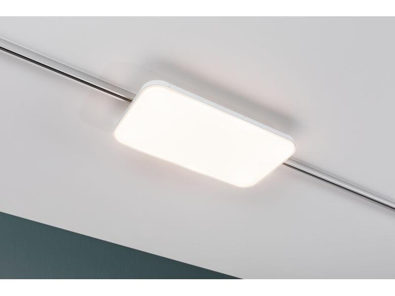 Paulmann LED Panelleuchte URail Campo, 15.5 W, 3000 K, Weiss