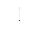 Paulmann LED Pendelleuchte URail Capsule II, 6 W, 2700 K, Weiss/Chrom