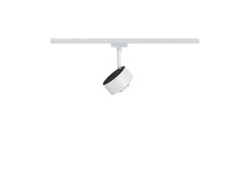 Paulmann LED Schienenspot URail Aldan II, 9 W, 2700 K, Weiss/ Schwarz