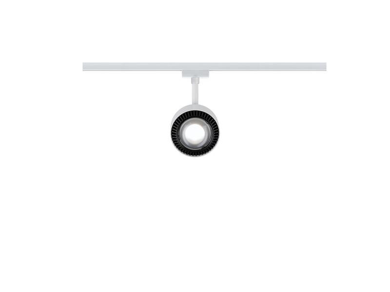 Paulmann LED Schienenspot URail Aldan II, 9 W, 2700 K, Weiss/ Schwarz