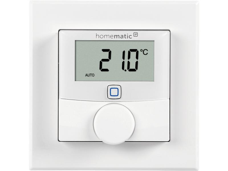 Homematic IP Funk-Wandthermostat mit Schaltausgang 24 V