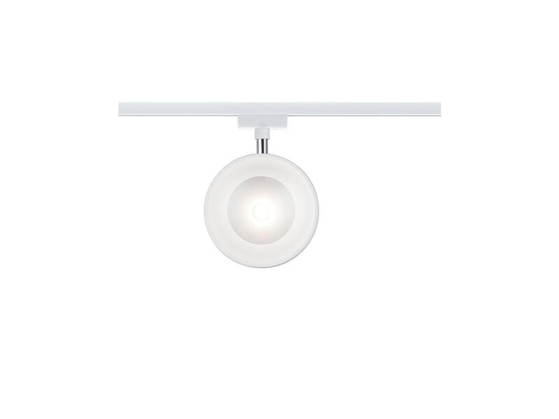 Paulmann LED Schienenspot URail Arena, 15 W, 2700 K, Weiss/ Chrom