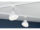 Paulmann LED Schienenspot URail Arena, 15 W, 2700 K, Weiss/ Chrom