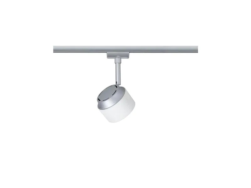 Paulmann LED Schienenspot URail Pane, 7.4 W, 2700 K, Chrom/ Weiss