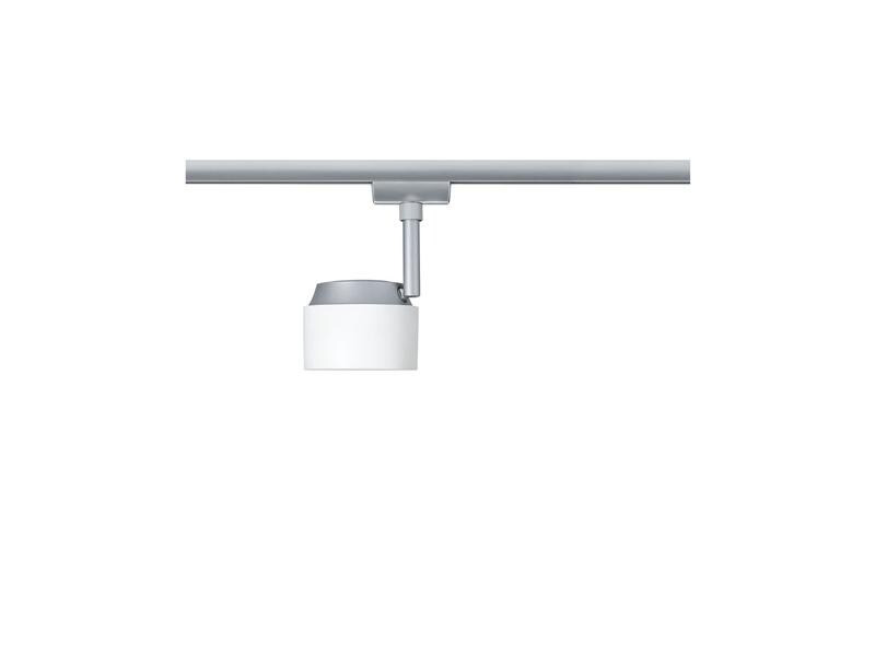 Paulmann LED Schienenspot URail Pane, 7.4 W, 2700 K, Chrom/ Weiss