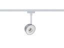 Paulmann LED Schienenspot URail Pellet, 4 W, 2700 K, Weiss/ Chrom