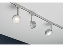 Paulmann LED Schienenspot URail Pellet, 4 W, 2700 K, Weiss/ Chrom