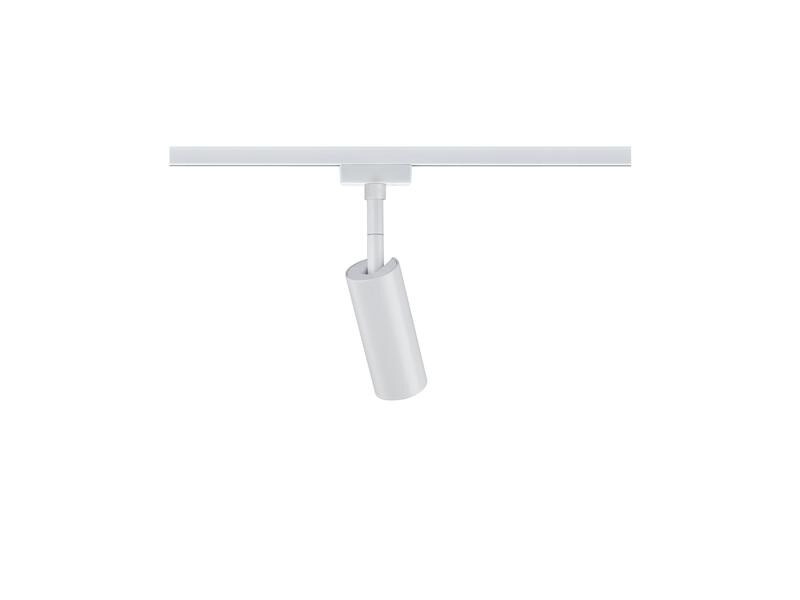 Paulmann LED Schienenspot URail Tubo, 5 W, 3000 K, Weiss