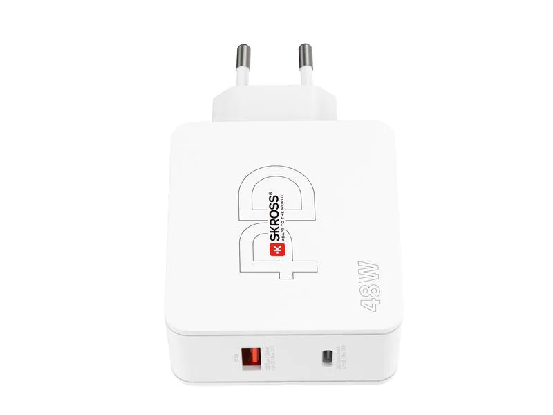 SKROSS USB Netzteil Multipower 2 Pro+, EU 48 W, 5 V 9 V