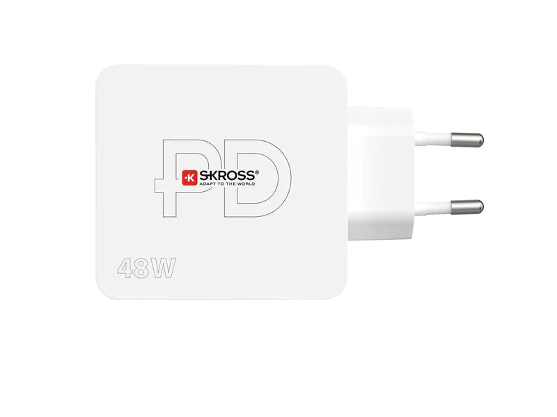 SKROSS USB Netzteil Multipower 2 Pro+, EU 48 W, 5 V 9 V