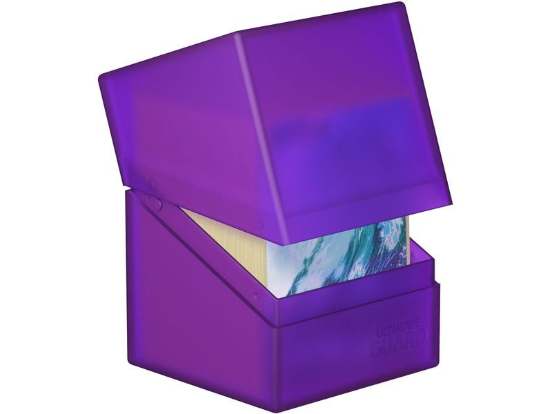 Ultimate Guard Kartenbox Boulder Deck Case Standardgrösse 100+ Amethyst